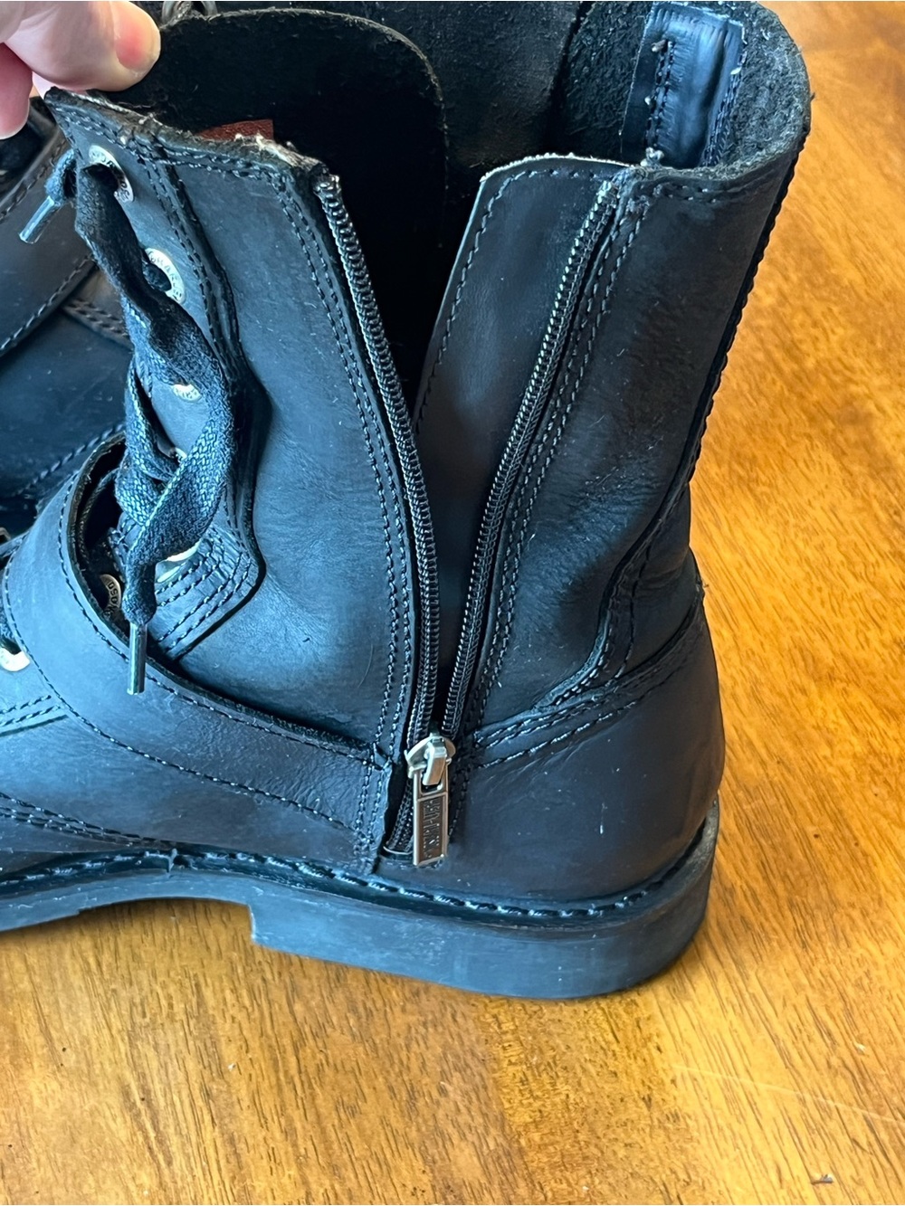 Harley Davidson Ranger Moto Harness Leather Riding Boots Mens 11 - Picture 11 of 14